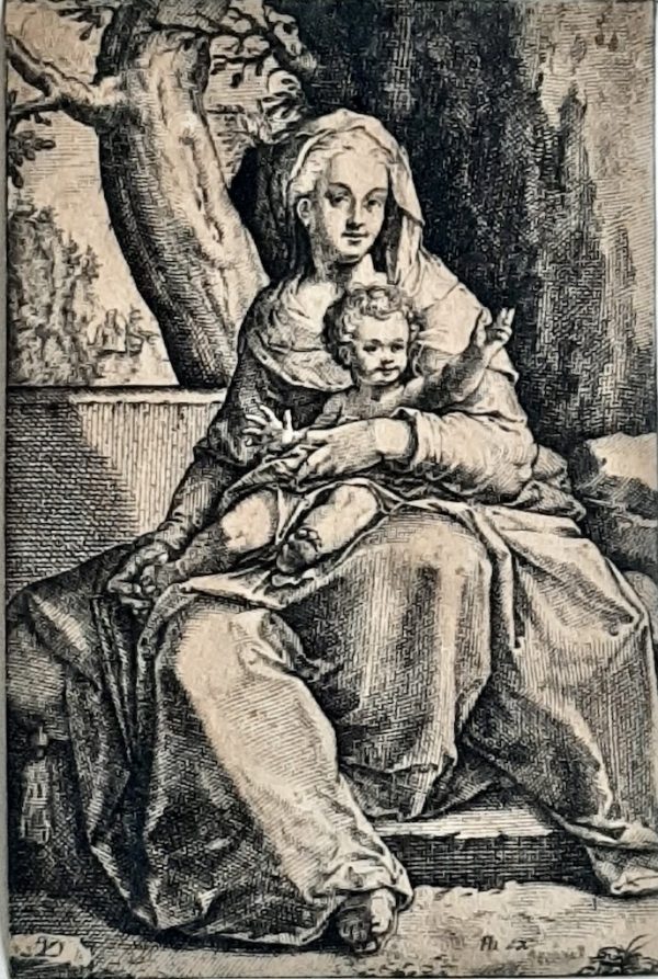 Zacharias Dolendo Vierge à l'enfant