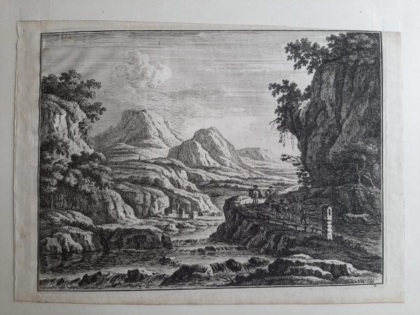 Dietzsch Johann paysage montagneux