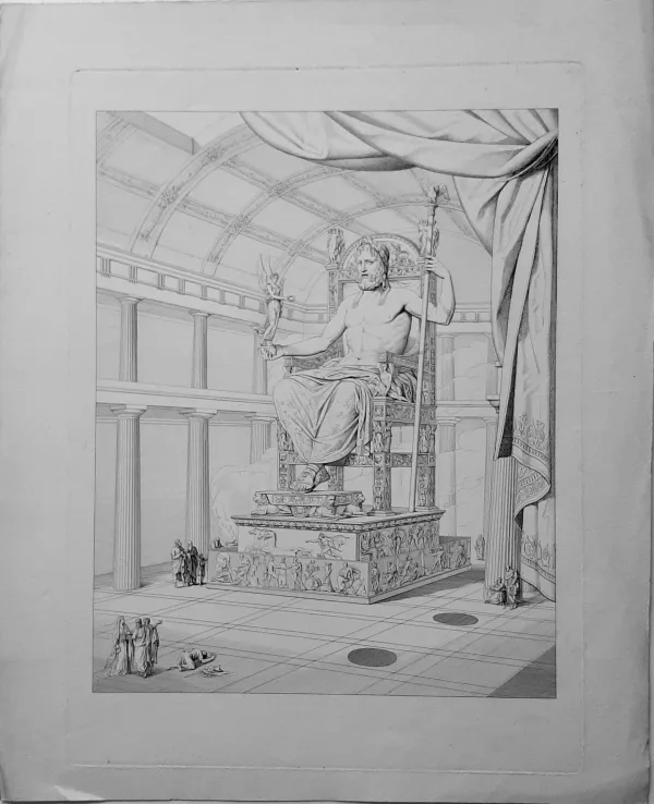 Quatremèredequincy Statue chryséléphantine Zeus